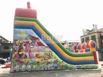 Tùy chỉnh Mickey Mouse Inflatable Nhảy Lâu Đài Trượt Cho Sân Sau