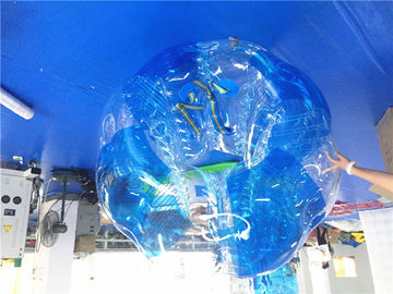 Đồ chơi bơm hơi ngoài trời bền, Blue Inflatable Hamster Bumper Ball