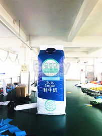PVC Tarpaulin Inflatable quảng cáo sản phẩm, Inflatable mẫu chai sữa cho ngoài trời