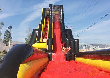 70 &amp;#39;X 32&amp;#39; X 33 &amp;#39;Màu vàng và đỏ khổng lồ trượt nước Inflatable Deagon hình dạng đầu