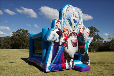 Trong nhà hoặc ngoài trời Inflatable Bouncer, đông lạnh đội trẻ em nhảy lâu đài với bạt PVC