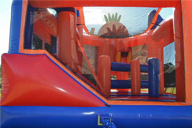 Đầy màu sắc PVC Spongebob 5 In1 Inflatable Bouncer Combo Nhảy Lâu Đài Cho Chơi EN14960