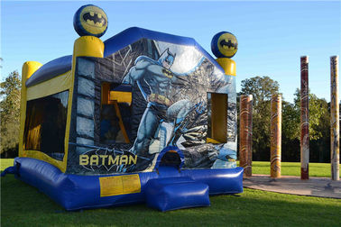 Tarpaulin May Batman C4 Combo Inflatable Nhảy Lâu Đài Cho Sân Sau Thương Mại