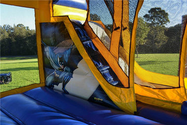 Tarpaulin May Batman C4 Combo Inflatable Nhảy Lâu Đài Cho Sân Sau Thương Mại
