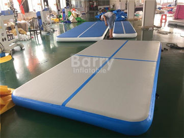 Blue Air Air Track Thể dục Mat, Double Wall Vải Air Trak Mat cho phòng tập thể dục