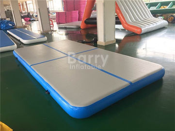 Blue Air Air Track Thể dục Mat, Double Wall Vải Air Trak Mat cho phòng tập thể dục
