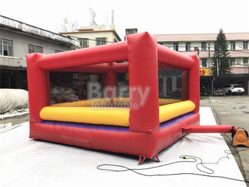 Trẻ em đỏ và vàng cuối cùng / Người lớn Trò chơi thể thao bơm hơi Quyền anh khổng lồ Bouncy Boxing