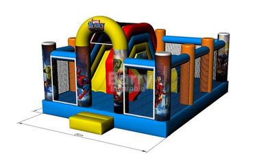 Tùy chỉnh 0,5mm PVC Bounce House với Slide Combo