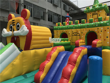 Khu vui chơi thương mại bơm hơi Công viên giải trí Bouncer Slide For Kids
