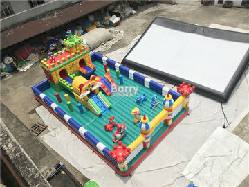 Khu vui chơi thương mại bơm hơi Công viên giải trí Bouncer Slide For Kids