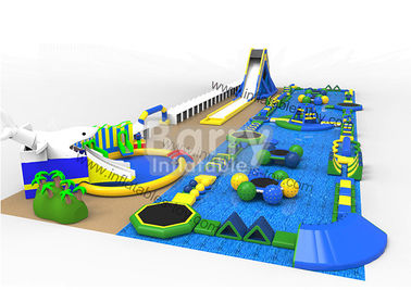 Big 60 người Wibit thể thao Park, Resort Inflatable nổi công viên nước cho mùa hè