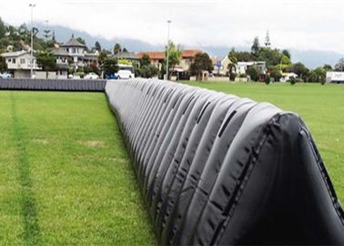 Hàng rào bơm hơi an toàn hàng rào không khí để tránh tai nạn, tường không khí bơm hơi cho trò chơi thể thao