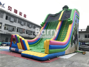 PVC Tarpaulin Custom Made Kids Dry Cartoon Gorilla Slides thương mại cho bữa tiệc