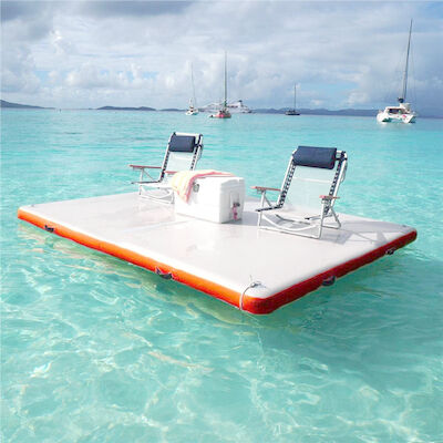 PVC Floating Island Floating Yoga Mat Floating Yoga Platform Raft