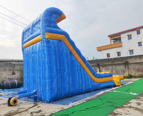 Sân chơi trẻ em gấp ngoài trời Trượt nước bằng nhựa PVC Bạt