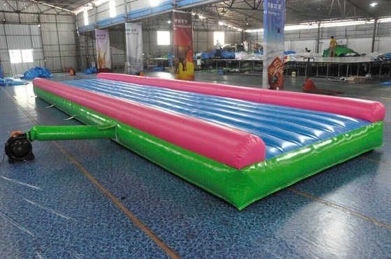 DWF Inflatable Jump Mat Bouncy Pad Thể dục thể thao Đường chạy trên không