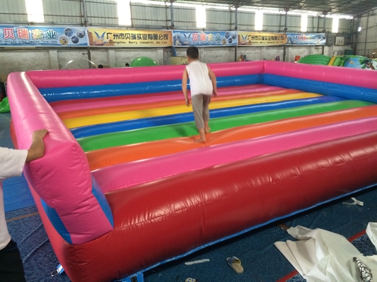DWF Inflatable Jump Mat Bouncy Pad Thể dục thể thao Đường chạy trên không