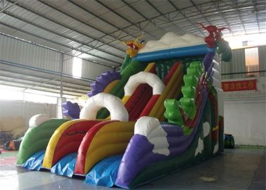 Rồng Trippo trượt Inflatable thương mại với bền Plato PVC Tarpaulin