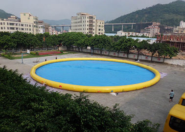 Tùy chỉnh gia đình lớn inflatable vườn hồ bơi cho thổi lên công viên nước