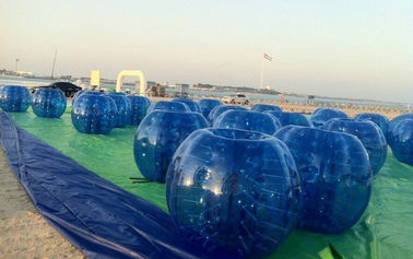 EN14960 Màu Xanh Khổng Lồ Hamster Bóng Inflatable Bóng Cơ Thể Bóng Đá Cho Thương Mại
