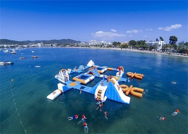Công viên nước lớn chuyên nghiệp Inflatable / Công viên nước biển Inflatable cho sự kiện