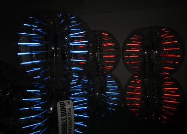 LED Light Inflatable Yard Đồ chơi / Inflatable bóng Bubble của con người