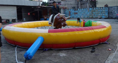 Mát Inflatable Thể thao Trò chơi, Vật liệu PVC Inflatable Mat với Cơ Bull