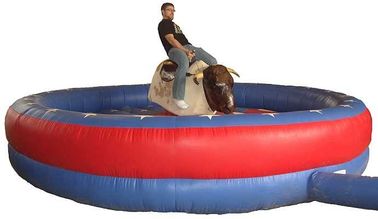 Người lớn Chơi Inflatable Cơ Bull, Bạt Cơ Rodeo Bull cho 1 Người
