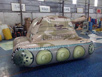 Tuyệt vời Inflatable Paintball Bunker, Bạt PVC Inflatable Tank cho Chụp Ngoài Trời Trò Chơi