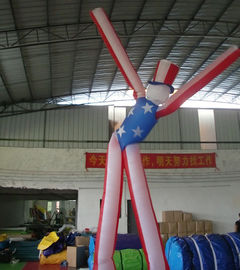 2 Chân Inflatable Quảng cáo Sản phẩm Air Dancing Man Đối với Giáng sinh