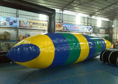 Điên khổng lồ inflatable đồ chơi nước, nước blob trampoline cho người lớn