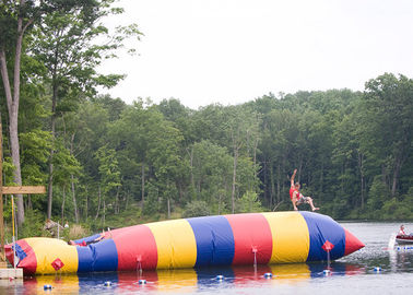Đồ chơi nước inflatable thú vị / Nước Catapult Blob cho công viên giải trí