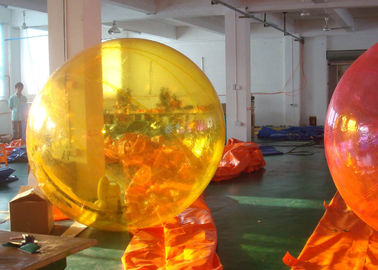 Khổng lồ ngoài trời đồ chơi nước inflatable cho trẻ em nước con người đi bộ bóng