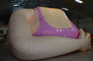 Hấp dẫn khổng lồ PVC Inflatable quảng cáo ngực cho trang trí ngoài trời