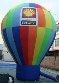 Không thấm nước lớn Cầu vồng Trái đất Inflatable Balloons Đối với quảng cáo