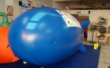 4m dài 0.18mm PVC Inflatable quảng cáo sản phẩm Helium Balloons