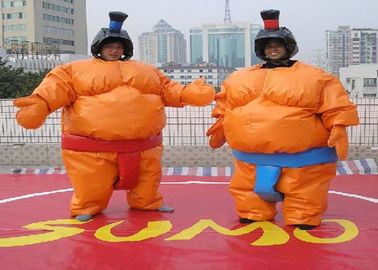 Tuyệt vời dành cho người lớn Inflatable Trò chơi ngoài trời / Inflatable Sumo Wrestler Suit