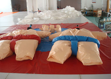 Công viên giải trí Trò chơi tương tác Trang phục đấu vật sumo inflatable cho thuê
