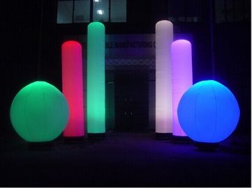 Quảng cáo đầy màu sắc Inflatable LED Lantern / Ánh sáng cho sự kiện Celebration