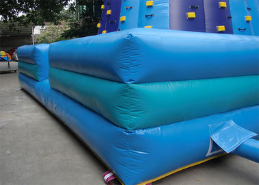 Giant Inflatable Trò chơi tương tác Inflatable Rock Climbing Wall Rentals