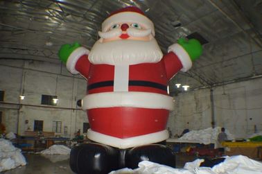 Sản phẩm quảng cáo inflatable, Inflatable ngoài trời Santa Claus với in Logo