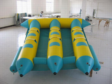 6 Người Inflatable Đồ Chơi Nước, Plato PVC Tarpaulin Inflatable Nước Flyfish