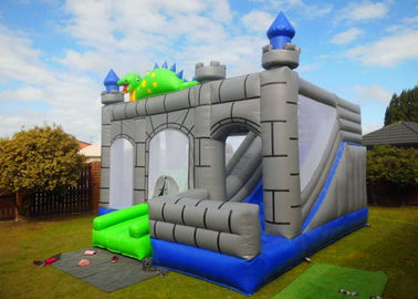 Thuê Giant Inflatable Inflatable Combo, Dragon Bouncy Castle Với Slide Thuê