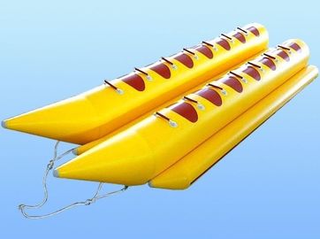 Tùy chỉnh bền inflatable bay cá thuyền chuối / đồ chơi thuyền inflatable