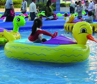 EN71 trẻ em trò chơi dưới nước cơ giới inflatable bội thu thuyền với pin