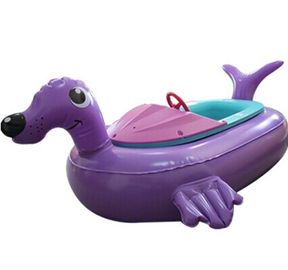 Động vật thuyền Inflatable đồ chơi, 1 người Inflatable Bumper thuyền cho hồ bơi