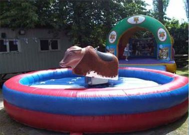 Điên vui Inflatable Trò chơi tương tác Cơ Bull Rodeo cho công viên