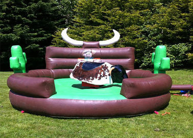 Ngoài trời Inflatable Trò chơi tương tác Trẻ em Cơ Bull Riding Machine
