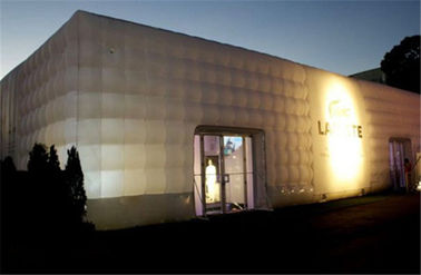 Lều thương mại lớn Inflatable, Chất lượng cao Inflatable Cube Tent cho khuyến mãi
