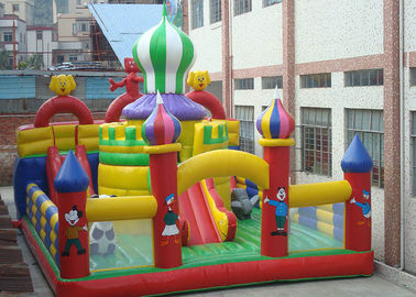 0.55 mét Bạt PVC Inflatable Bouncy Castle House, Công viên giải trí Inflatable